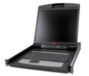 APC LCD Console - KVM-konsoll - 19"