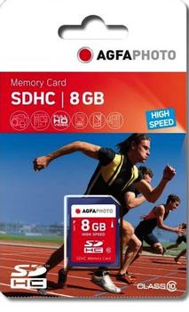AGFAPHOTO SDHC card          8GB Class 10 / High Speed / MLC (10425)