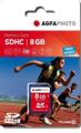 AGFAPHOTO SDHC card          8GB Class 10 / High Speed / MLC