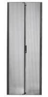 APC NetShelter SX 45U 750mm Wide Perforated Split Doors Black (AR7155)