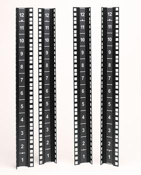 APC NetShelter CX Mini 12U Vertical Mounting Rail Kit (AR4000MV12U)