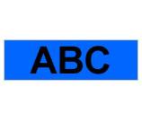BROTHER Glossy Black On Blue Label Tape 24mm x 8m - TZE551 (TZ-551)