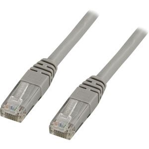 Deltaco U / UTP, Cat5e patch cable, 7m, gray (7-TP)