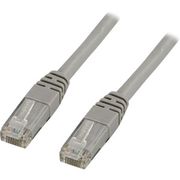 DELTACO U / UTP, Cat5e patch cable, 7m, gray
