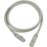 Deltaco U / UTP, Cat5e patch cable, 0.5m, gray (05-TP)