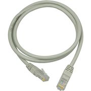 Deltaco U / UTP, Cat5e patch cable, 0.5m, gray