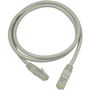 DELTACO U / UTP, Cat5e patch cable, 0.5m, gray (05-TP)
