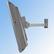 B-TECH BT7512 Veggarm opp til 23" tilt og leddet, enkelt arm, VESA opp til 100x100, maks 15 kg, sort