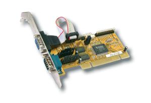 EXSYS Seriel / parallel kombikort - PCI - 2 serielle - 1 parallel (EX-41150)