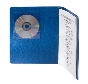 FELLOWES ADHESIVE CD HOLDER 5-PACK (98315               )