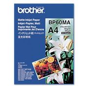BROTHER Mat ink-jet papir (25 ark) (BP60MA $DEL)