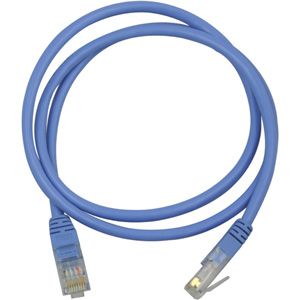 DELTACO U / UTP Cat5e patch cable 1m, blue (B1-TP)