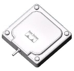 Cisco Aironet - Antenne - 9.5 dBi - kan monteres på vegg - for Aironet 1250, 1252AG, 1252G (AIR-ANT5195P-R)