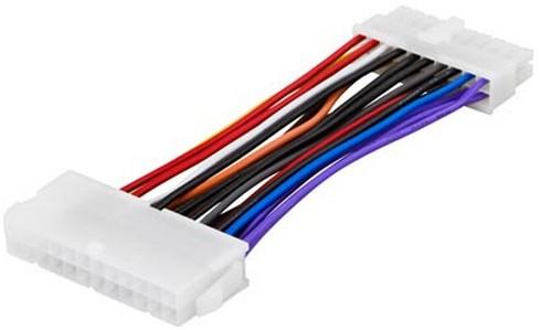 DELTACO Adapterkabel 24-pins EPS till 20-pins ATX, 10cm (SSI-51)