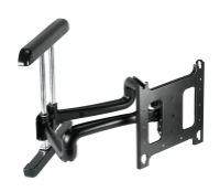 CHIEF MFG UNIV DUAL SWING ARM BLK 37IN EXT (PDR-UB)