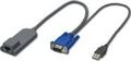 FUJITSU KVM S3 adapter USB2.0-VGA, smart cable adapter between server and CAT5 cable, loose delivery 1x USB2.0 + 1x VGA to RJ45 connector