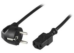 Deltaco CABLE NETCABLE PC & WALL BLACK 3M