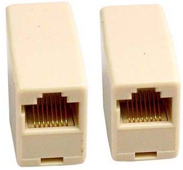 DELTACO RJ45 Netværks Mellemstykke 8P/8C (MD-11)