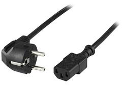 DELTACO Power CEE 7/7 (male) - Power IEC 60320 C13 Black 10m