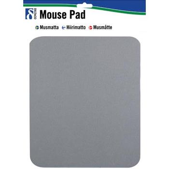 DELTACO mouse pad, thick rubber, 6mm, gray (KB-1G)