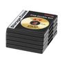 HAMA DVD-Box Dobbel sort 5-pak
