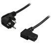 DELTACO Power CEE 7/7 (male) - Power IEC 60320 C13 Black 2m