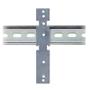 DIGI DIN RAIL BRACKET KIT SIDE & BACK PANEL MOUNTABLE
