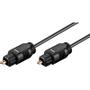 DELTACO optical cable for digital audio, Toslink-Toslink, 5m