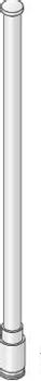 CISCO Aironet - Antenna - Wi-Fi - 8 dBi - omni-directional - outdoor - for Aironet 1522AG Lightweight Outdoor Mesh Access Point (AIR-ANT2480V-N=)