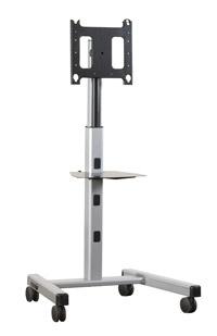 Chief MFCUS | FUSION Medium Manual Height adj. | Adjustable 1219mm 1829mm | VESA 100x100-709x431 | Max 56.7kg | Silver (MFCUS)