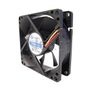 CHIEFTEC Case Fan 90x90x25 Ball Bearing 4Pin PWM and 4 Pin PSU Connector