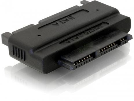 DELOCK Adapter SATA till micro SATA, för att kunna ansluta 1,8" SATA-diskar (61675)