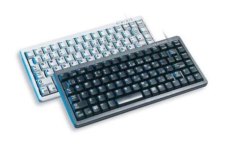 Cherry G84-4100 COMPACT KB CH GREY SWITZERLAND - GREY PERP (G84-4100LCMCH-0)