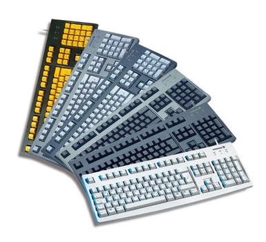 CHERRY G83-6105 MECH KB UK BLACK UK-ENGLISH - BLACK PERP (G83-6105LUNGB-2)