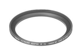 CANON ADAPTER 72 F/ GELATIN-FILTER- SYSTEM TYP IV (2712A001)