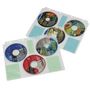 HAMA 1x10 CD-ROM-Index-Hüllen transparent-weiss          49835