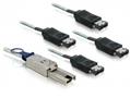 DELOCK SAS mini 26pin > 4x eSATA