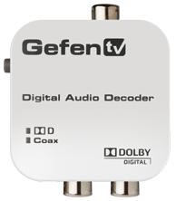 GEFEN Audiomuunnin - GefenTV Digital Audio Decoder (GTV-DD-2-AA)