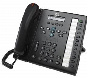 CISCO Unified IP Phone 6961 Charcoal Standard (CP-6961-C-K9= $DEL)