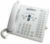 CISCO IP-telefon. 12-linier, S/H-display, indbygget switch. Port til hovedsæt. Uden PSU. Hvid