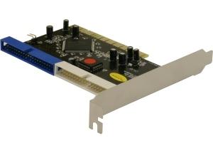 DELOCK PCI-kort, ATA-133 kontrollerkort för 4 hårddiskar,  RAID 0, 1, 0+1 (70098)