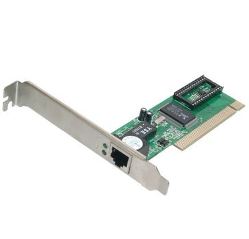 DIGITUS Fast Ethernet PCI Card 10/ 100MBIT. Realtek  8139D. Factory Sealed (DN-1001J)
