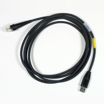 HONEYWELL Cable, straight Commercial USB Connector: USB Type A Length: 8.5 ft. (2.6m) (42206161-01E)