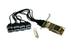 EXSYS EX-43398, 8 x seriell, PCI, WHQL Ocptopus kabel 8 x DB9M, Low Profil brak