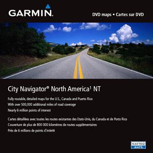 GARMIN City Navigator Nord Amerika veikart USA/ Canada til Nüvi. MicroSD/ SD (010-11551-00)