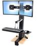 ERGOTRON WorkFit-S Dual Display mount