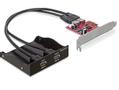 DELOCK Geh Zub Frontpanel 3,5'' 2x USB 3.0 (inkl. 
