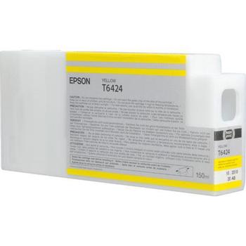 EPSON n Ink Cartridges,  T6424, Singlepack,  1 x 150.0 ml Yellow (C13T642400)