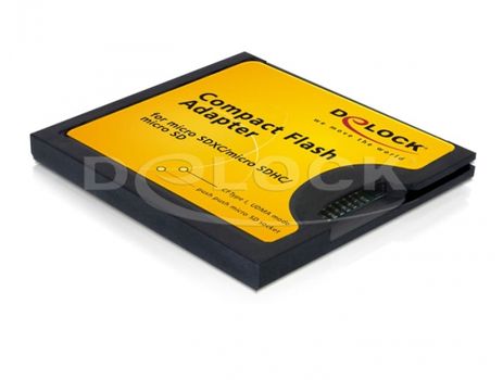 DELOCK Adapter CF I zu micro SDHC (61795)