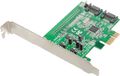 DAWICONTROL DC-600E RAID RETAIL 2-CHANNEL SATA 6G RAID PCIE LP   IN CTLR